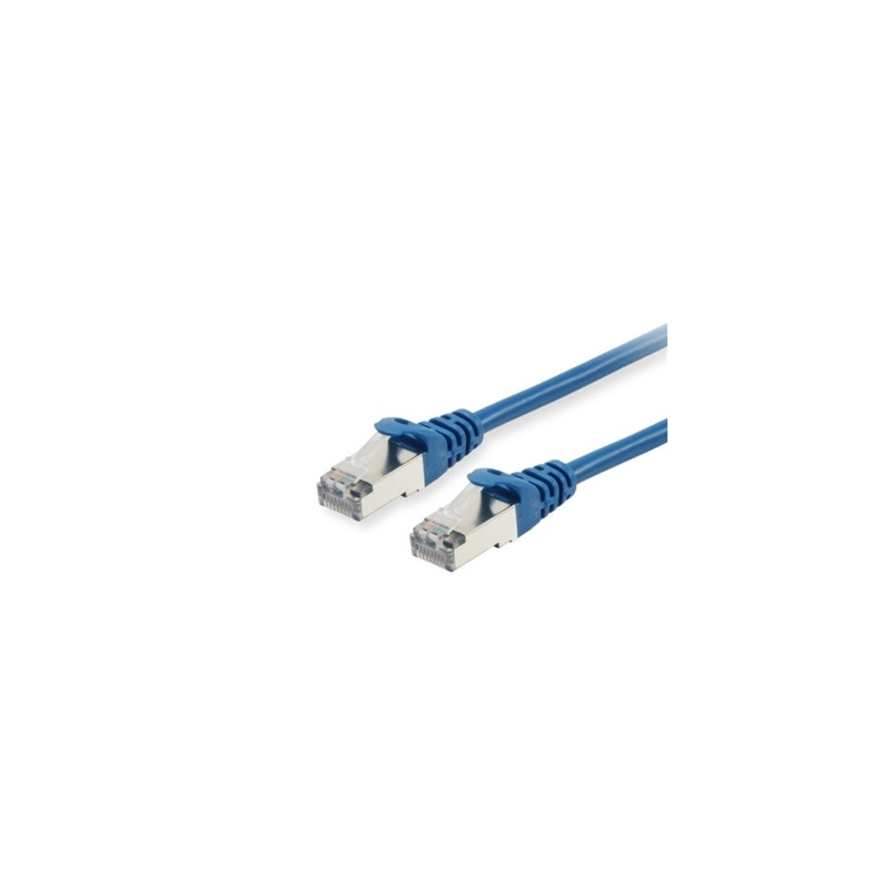 pEQUIP/p 606201 CAVO RETE CAT.6A S/FTP BLU 0.25MT -4 X 2 AWG 26/7-50